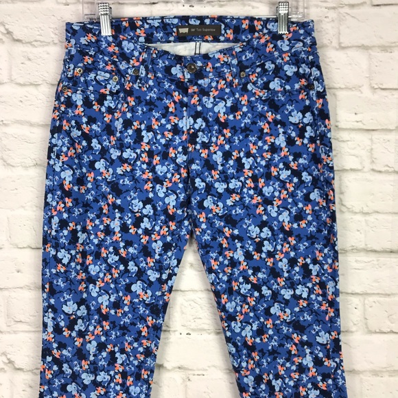 Levis 524 Too SuperLow Multi Floral Skinny Jeans - Picture 3 of 8